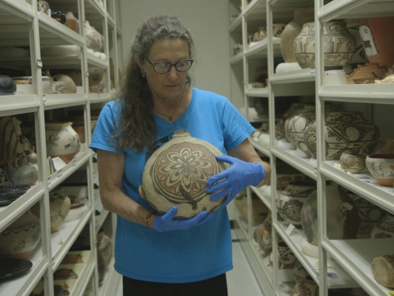 Diane Dittemore, ASM associate curator of ethnology, takes you inside the Arizona State Museum’s pottery vault