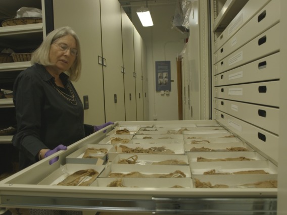 Dr. Nancy Odegaard, conservator, professor, and head of preservation, shares some of the museum’s oldest, most fragile, and most fascinating collections