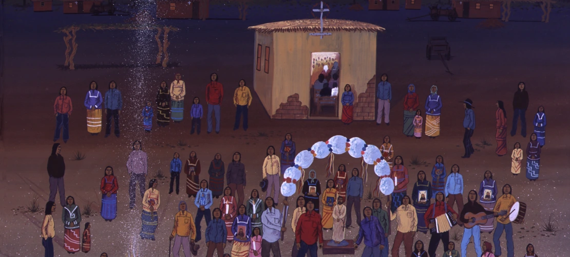 St. Francis Feast Celebration, October 4 (1986) by Michael Chiago