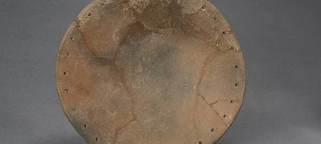 Brown Ware Perforated Plate 5