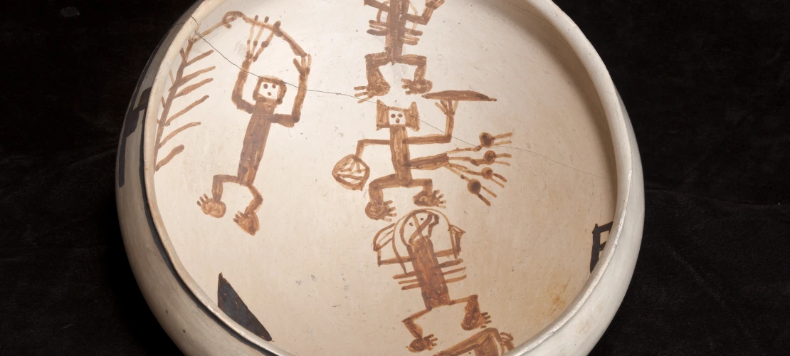 Sikyatki Polychrome Bowl, Ancestral Hopi/northern Arizona, dating to as early as 1425 CE