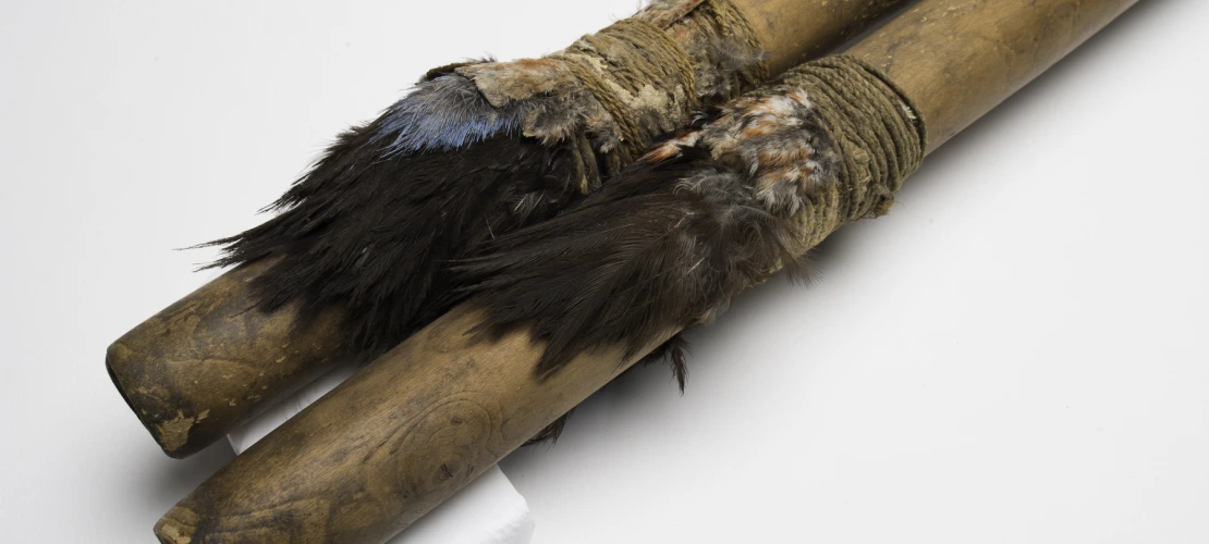 close up of head ends of flutes