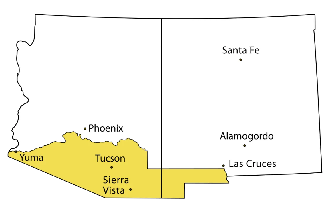 Gadsden Purchase Cities