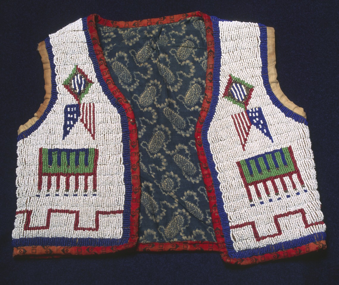 Child's vest, Lakota