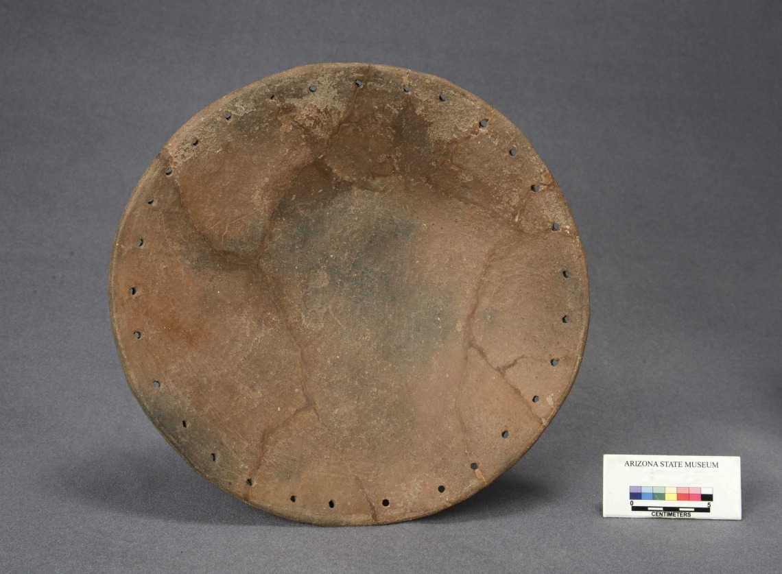 Brown Ware Perforated Plate 4