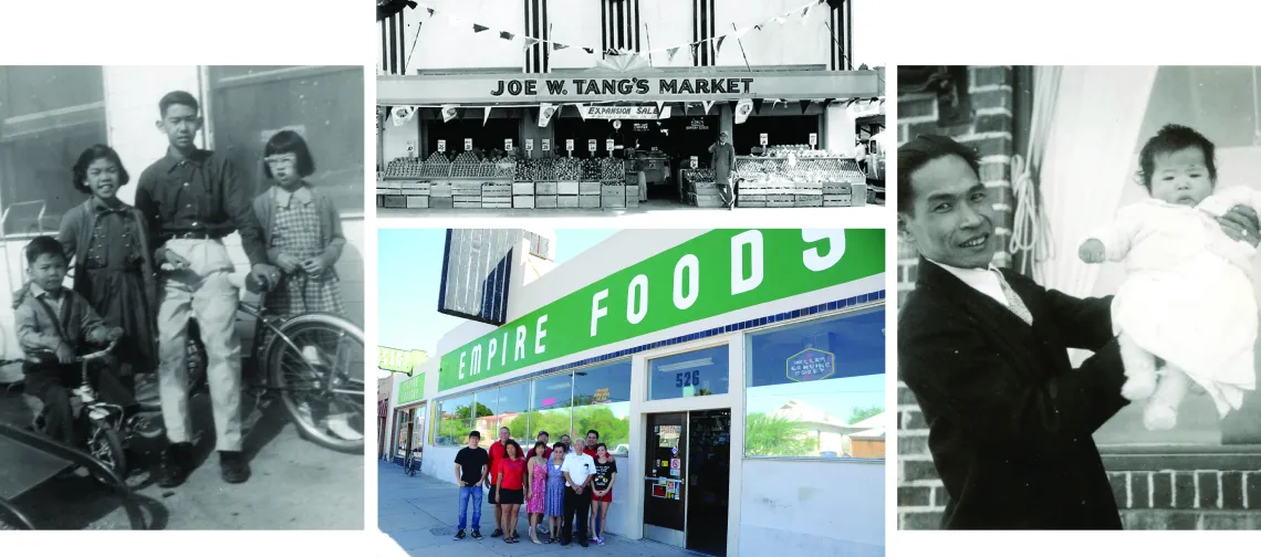 A montage of Chinese-American Tucsonans through the years