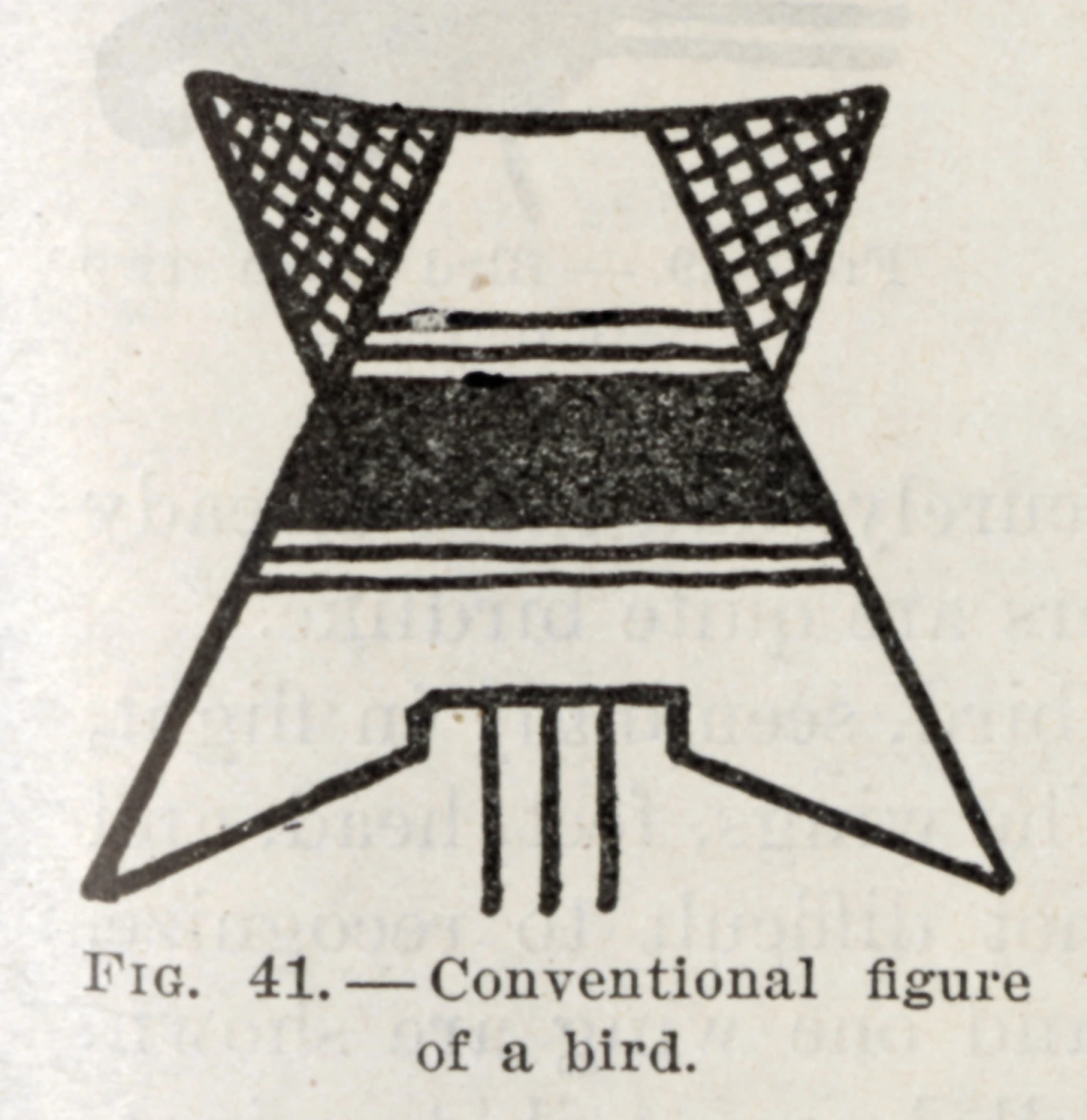 details of a so-called bird design on Hopi polychrome pottery