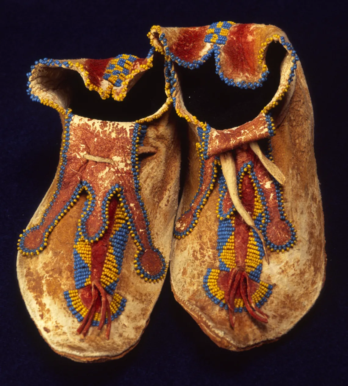  Jicarilla Apache moccasins