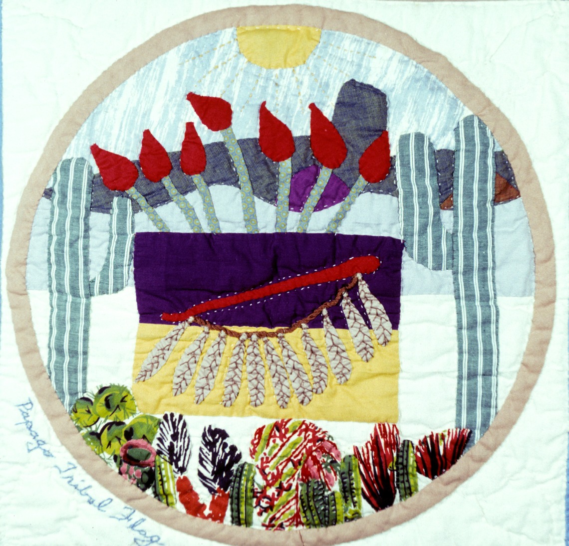 Papago Tribal Flag - Row 5