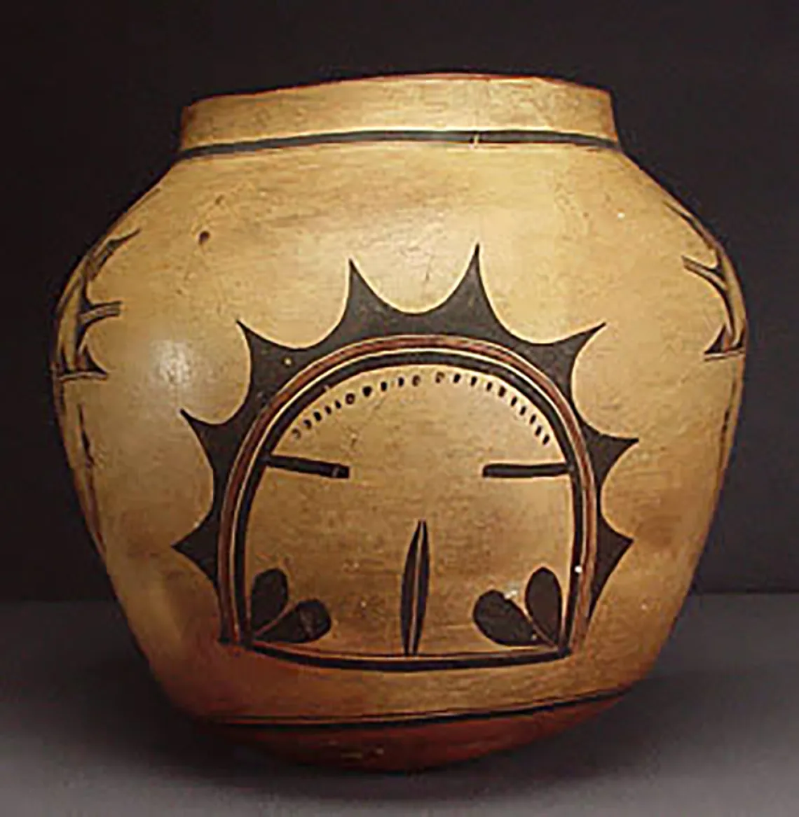 Polacca Polychrome jar, around 1900. ASM #GP913-x-1.