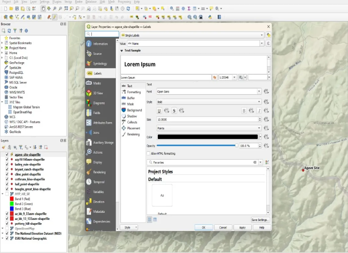 Toggle Editing in QGIS.