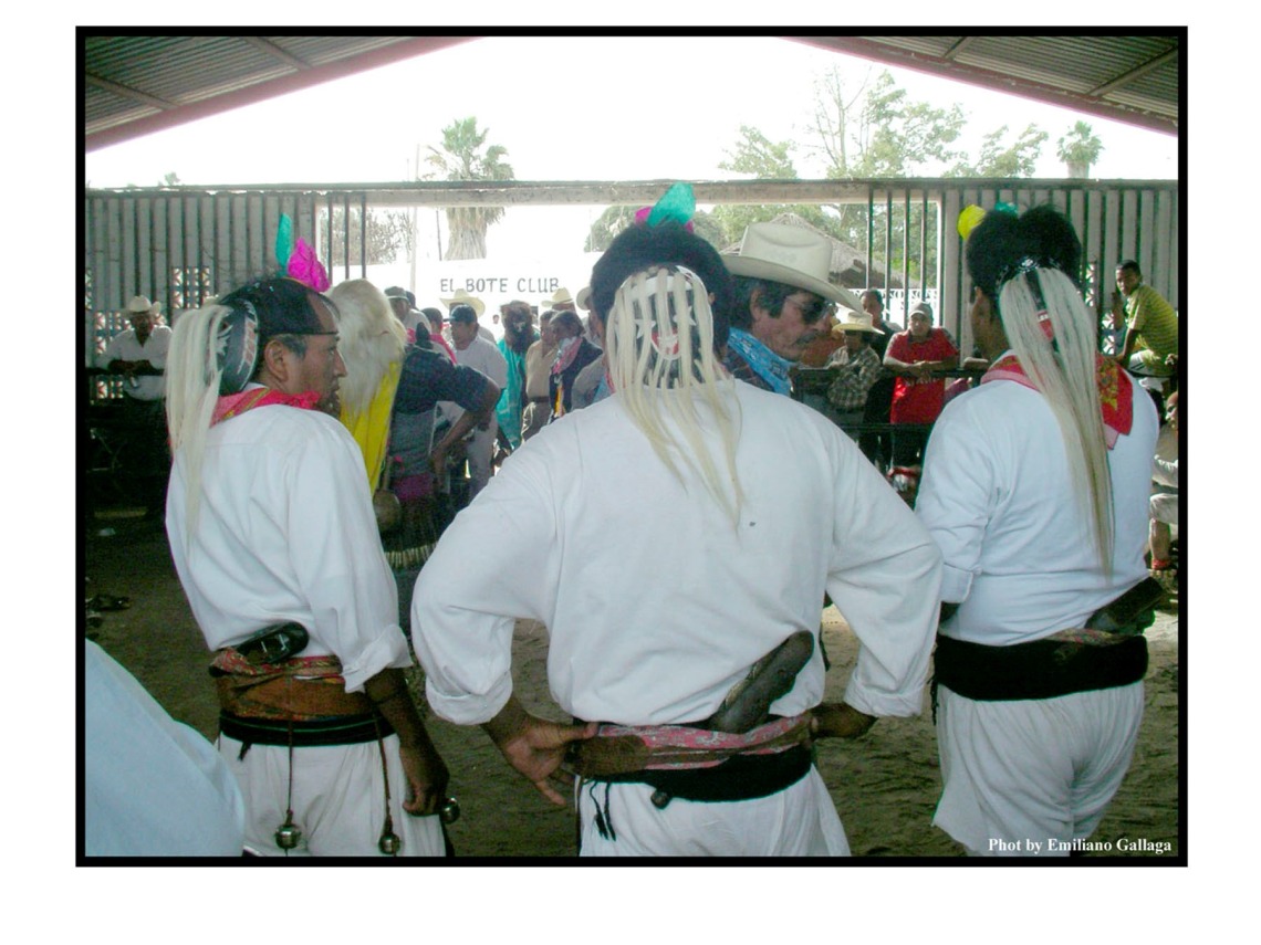 Pascola dancers at Etchojoa, Sonora