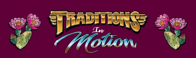 color logo for Traditions in Motion