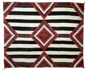 Chief's-style blanket/rug, third phase 