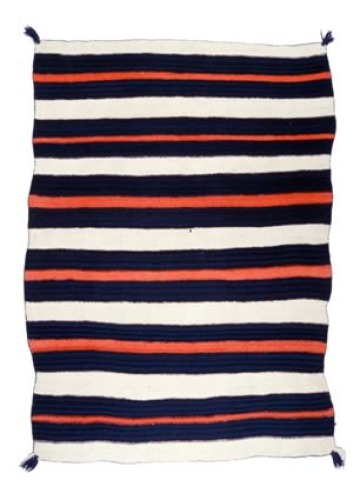Moqui striped blanket 