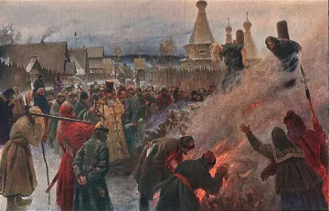Deus vult painting